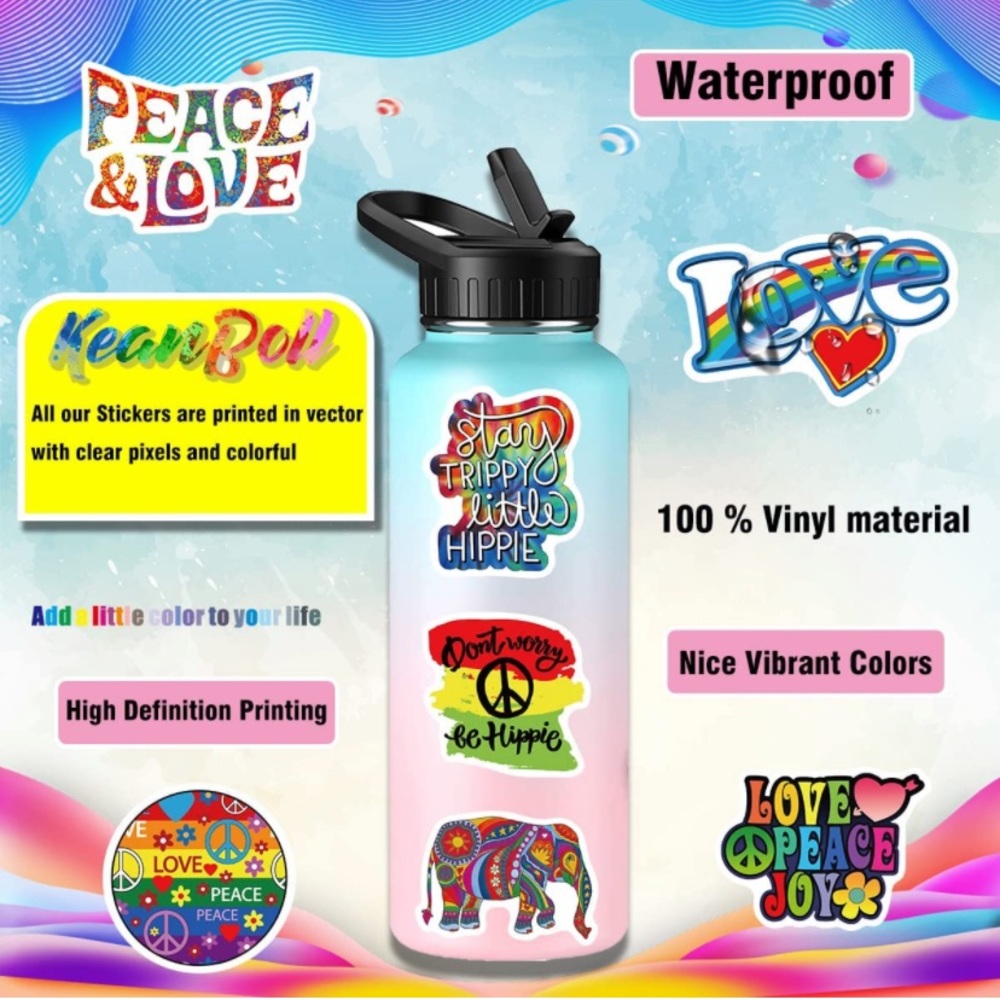 Bundle of Peace Stickers - Picture 2 of 2